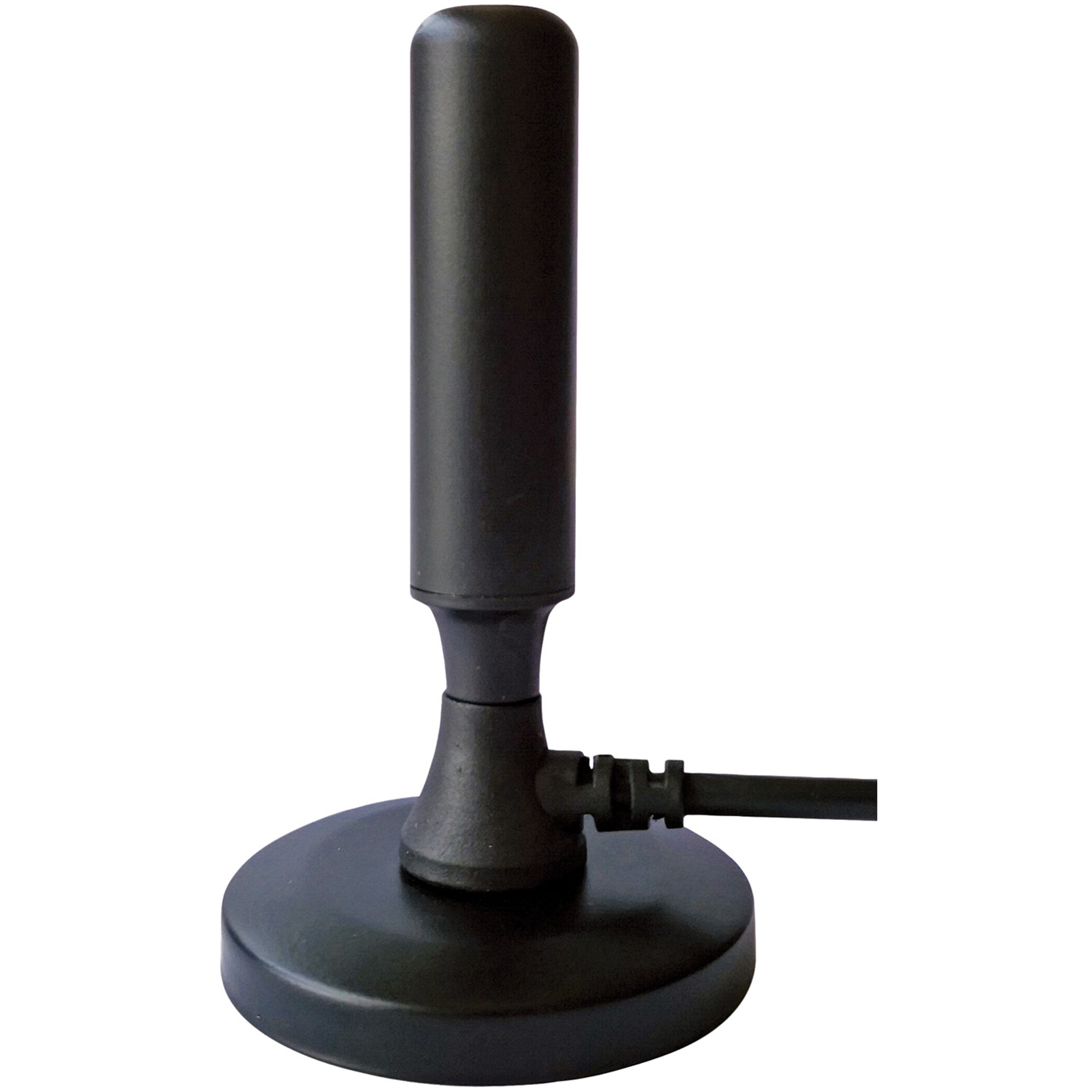 QFX Indoor HDTV Antenna — Magnetic Base, Bullet-Shaped, 1080 HD and 4K Ultra HD Compatible, Model# ANT-23